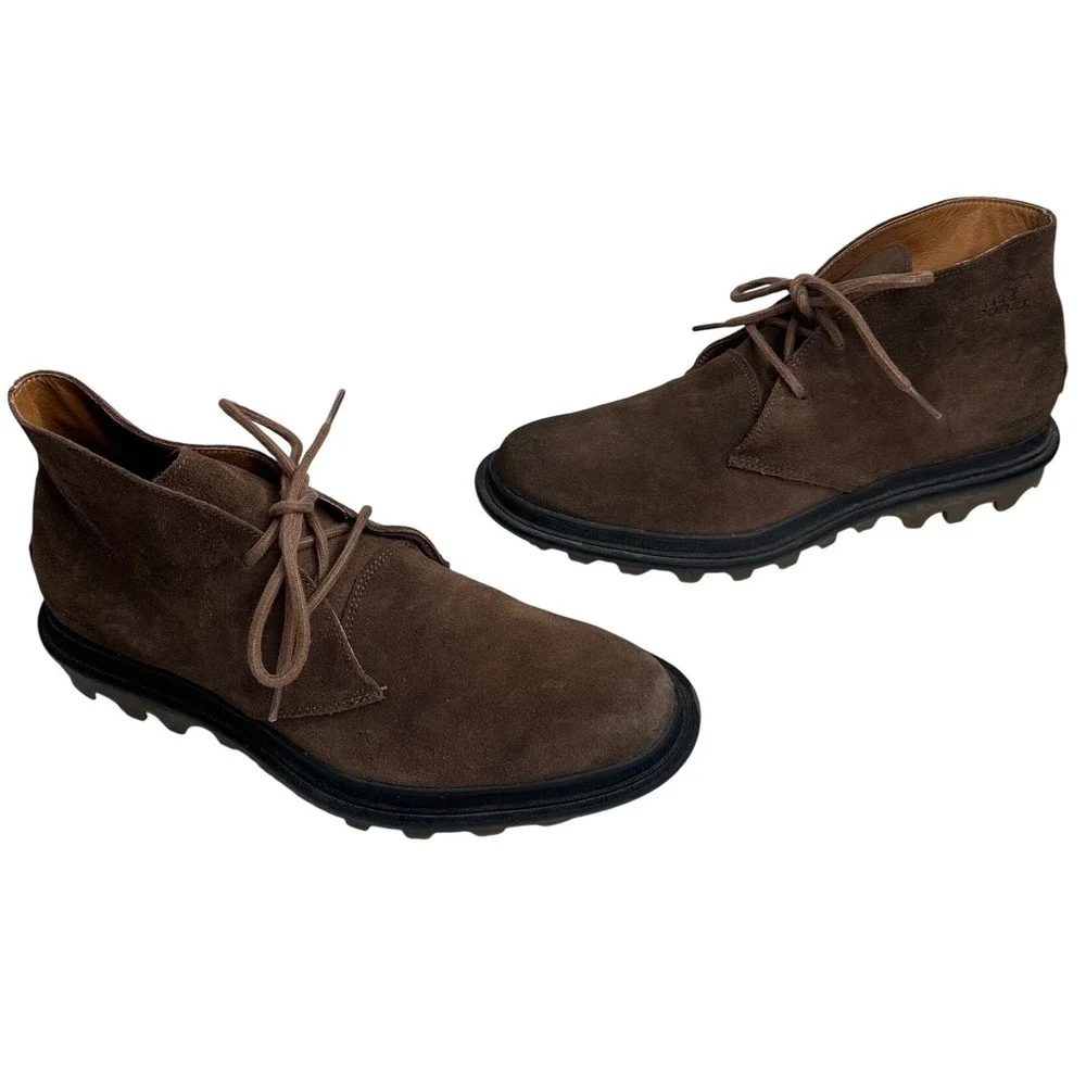 Sorel Madson ll Chukka Waterproof Men's 10 Brown Suede Boots NM3442-256‎ Preppy